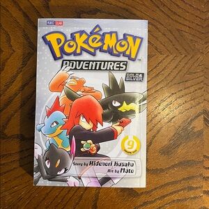 Pokemon kids book | Graphic Novel | Pokémon Adventures Gold & Silver | Volume 9
